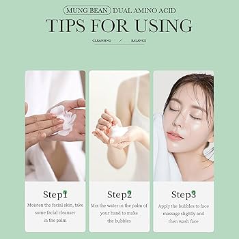 あや 240ml 8本 Amazon.com: BIOAQUA 98% Mung Bean Amino Acid Facial